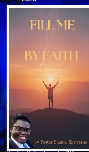 Fill Me By Faith — book cover by Pastor Samuel Estiverne