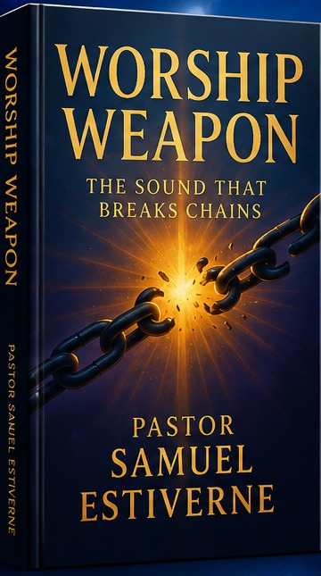 Worship Weapon: The Sound That Breaks Chains — book cover by Pastor Samuel Estiverne