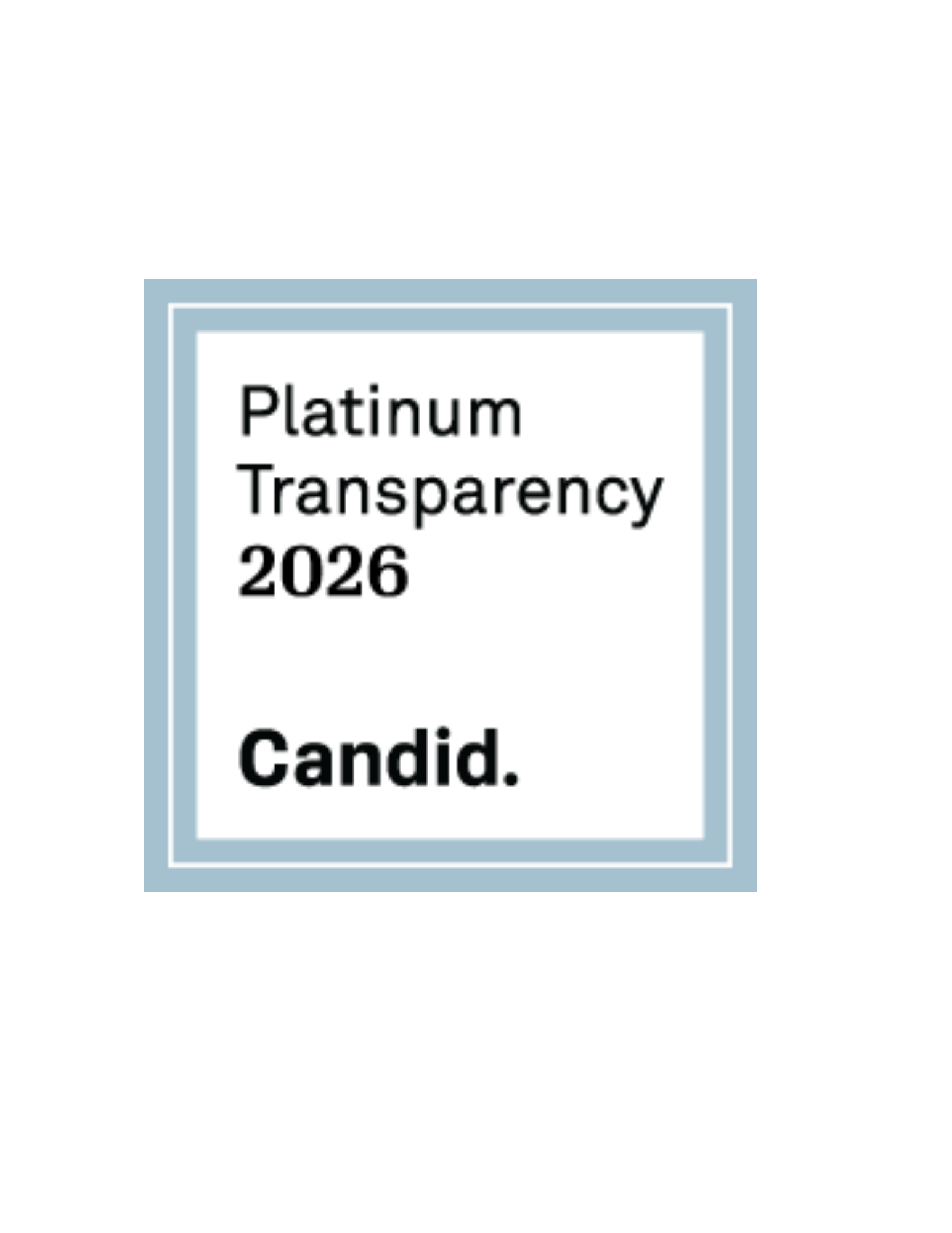 Candid Platinum Transparency 2026 seal