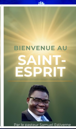 Bienvenue au Saint-Esprit — book cover by Pastor Samuel Estiverne